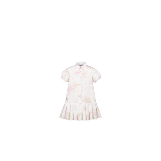 4WBM11DRSUY854 - Kid Girl's Woven Dress - 854 Parme