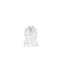 4WBM11JKTBY50H - Kid Girl's Woven Jacket - 50H Bleu/Multico
