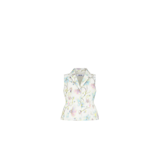 4WBM11JKTBY50H - Kid Girl's Woven Jacket - 50H Bleu/Multico