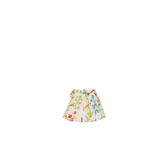 4WBM11SKTMY52J - Kid Girl's Woven Skirt - 52J Toile De Jouy Fleurs/Multi