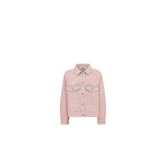 4WBM12JKTEY300 - Kid Girl's Denim Jacket - 300 Rose