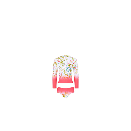 4WBM13SWMCY52J - Kid Girl's Swimsuit - 52J Toile De Jouy Fleurs/Multi