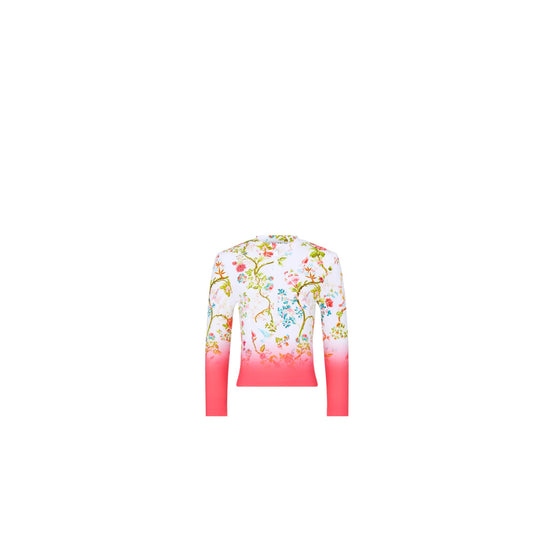 4WBM13SWMCY52J - Kid Girl's Swimsuit - 52J Toile De Jouy Fleurs/Multi