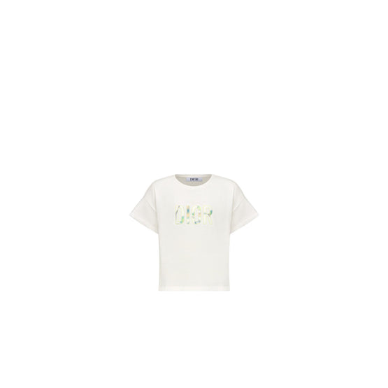 4WBM13TEEDY013 - Kid Girl's Jersey T-Shirt - 013 Blanc Lait