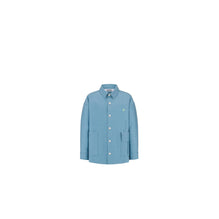 4WBM21SRTFY523 - Kid Boy's Woven Shirt - 523 Bleu