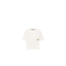 4WBM23TEEBY013 - Kid Boy's Jersey T-Shirt - 013 Blanc Lait