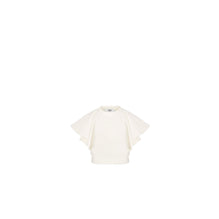 4WBM33SWEDY013 - New Born Girl's Jersey Sweatshirt - 013 Blanc Lait