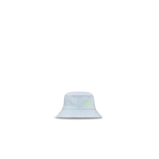 4WBM41HATCY533 - New Born Boy's Woven Bucket Hat - 533 Bleu Denim