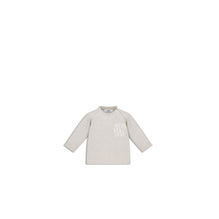 4WBM43TEEMY063 - New Born Boy's Jersey T-Shirt - 063 Beige Chiné