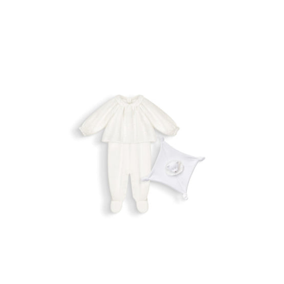 4WBP33KDOBY013 - Newborn Gift Set - 013 Blanc Lait