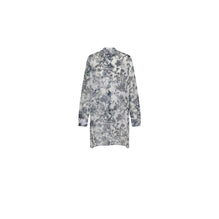511B55A3A17X5899 - Long Blouse - 5899 Fantaisie Bleu