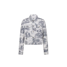 512V11A3015X5855 - Women's Denim Jacket - 5855 Fantaisie Bleu