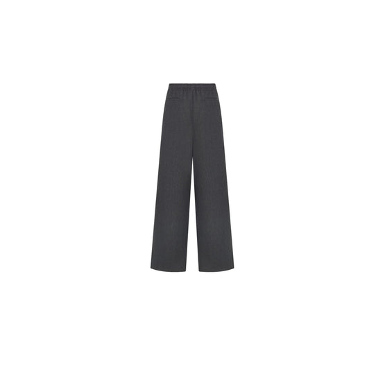 513C149A6496C840 - Dior And Lewis Hamilton Loose-Fit Pants With Elastic Waist - 840 Gris Anthracite