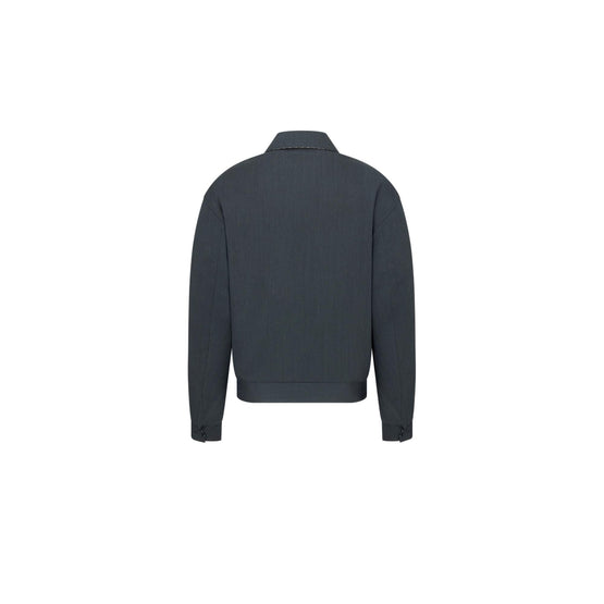 513C211A6460C589 - Men's Woven Jacket - 589 Fantaisie Fond Bleu