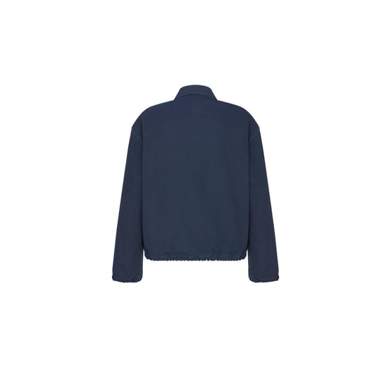 513D497A3000C585 - Cd Icon Zipped Jacket - 585 Fantaisie Fond Bleu