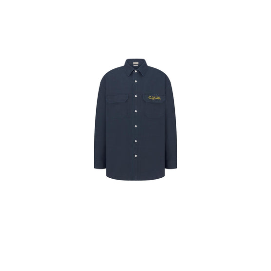 513D583AY558C982 - Dior And Lewis Hamilton Overshirt - 982 Fantaisie Fond Noir
