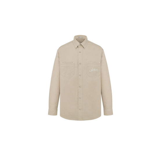 513D587A3003C181 - Dior And Lewis Hamilton Shirt - 181 Fantaisie Fond Beige