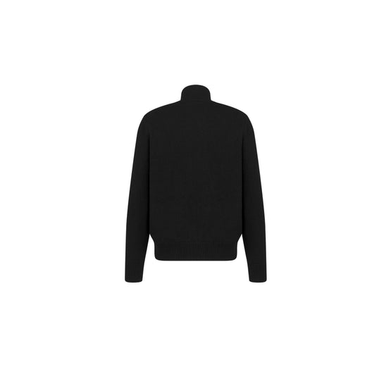 513M206A2009C980 - Men's Knit Top/Waist Jacket - 980 Fantaisie Fond Noir