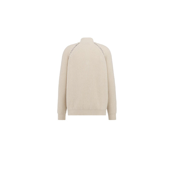 513M637A2002C088 - Men's Knit Top/Waist Pullover - 088 Fantaisie Fond Blanc