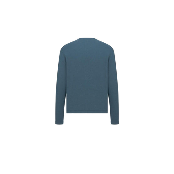 513M660A3001C588 - Men's Knit Top/Waist Pullover - 588 Fantaisie Fond Bleu