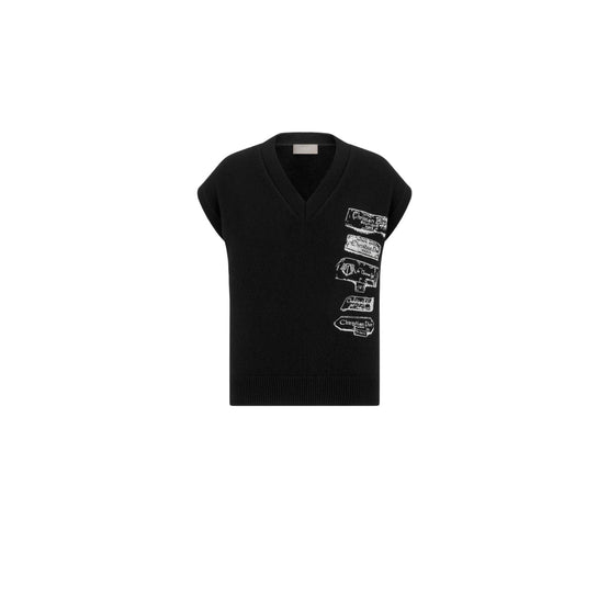 513M662A2006C980 - Men's Knit Top/Waist - 980 Fantaisie Fond Noir