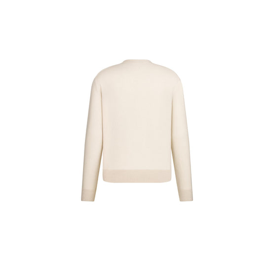 513M663A2007C089 - Dior Archives Labels Sweater - 089 Fantaisie Fond Blanc