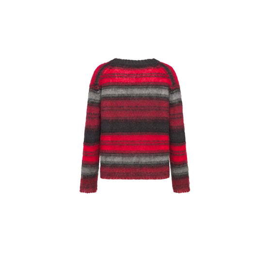 514S50A4006X3889 - Women's Knitwear  Pullover - 3889 Fantaisie Rouge