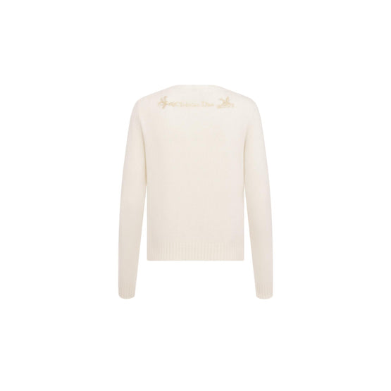 514S57G0017X0894 - Women's Knitwear  Pullover - 0894 Fantaisie Blanc