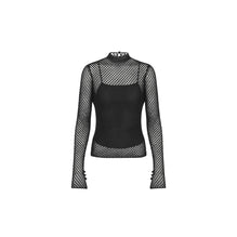 514S95A1006X9000 - Stand-Collar Top - 9000 Noir