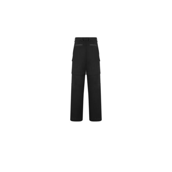 51TC126A6497C900 - 2 Fabrics Cargo Pants 24Cm, Dior X Lh Emb, Removable Leg, La - 900 Noir