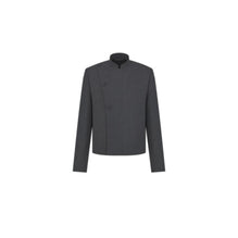 51TC224A6496C840 - Officer Collar Short Jacket 60Cm,Dior X Lh,Side Closure Co - 840 Gris Anthracite