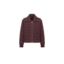 51TC408A6475C441 - Blouson 67Cm, Quilted Cannage, Knitted Rib - 441 Violet