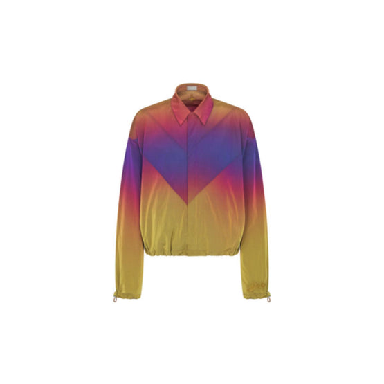 51TC546A6501C477 - Zipped Shirt 7,5Cm, Diorxlh Emb,Cutout Detail,Drawstring,Co - 477 Violet Foncé