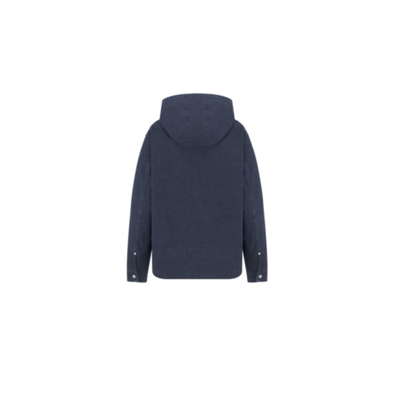 51TD495A3003C585 - Hooded Denim Blouson 74Cm, Dior X Lh Embroidery - 585 Fantaisie Fond Bleu