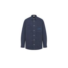 51TD587A3003C585 - Denim Overshirt 80Cm, Dior X Lh Embroidery - 585 Fantaisie Fond Bleu