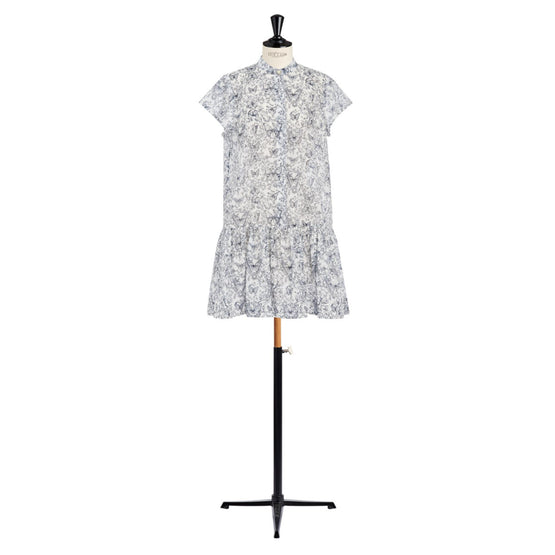 521D08A3A48X5807 - Women's Dress - 5807 Fantaisie Bleu
