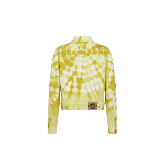 522V12A3023X2883 - Women's Denim Jacket - 2883 Fantaisie Jaune/Orange