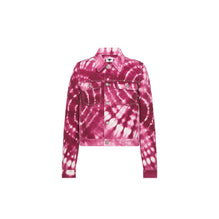 522V12A3023X4867 - Women's Denim Jacket - 4867 Fantaisie Rose/Violet