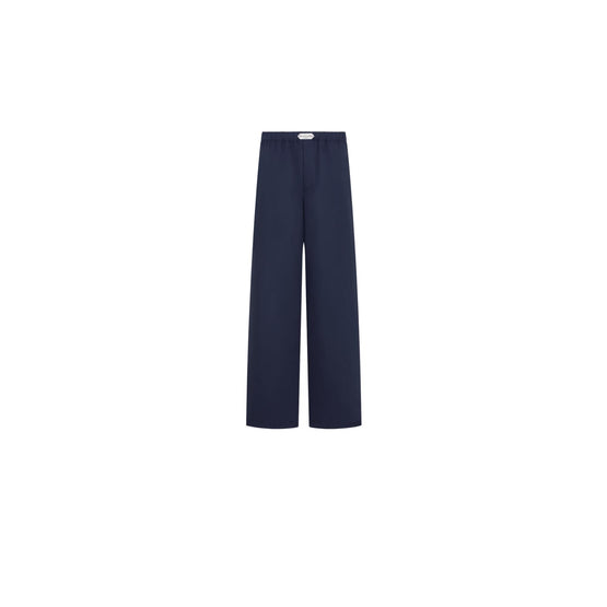 543C120B2013C540 - Flowing Pants With Christian Dior Paris Tag - 540 Bleu Marine