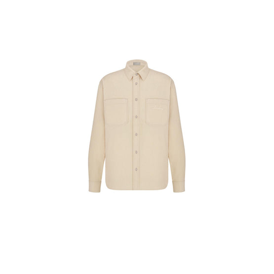 543D587A3027C080 - Diorling Overshirt - 080 Fantaisie Fond Blanc
