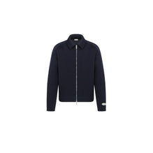 543J400A1016C540 - Zipped Blouson Jacket With Christian Dior Paris Tag - 540 Bleu Marine