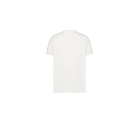 543J668C0817C080 - Diorling T-Shirt, Regular Fit - 080 Fantaisie Fond Blanc
