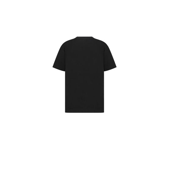 543J696A0847C900 - T-Shirt With Christian Dior Paris Tag, Relaxed Fit - 900 Noir