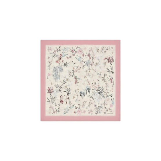 54MIJ090I603C415 - Millefiori 90 Square Scarf - 415 Rose