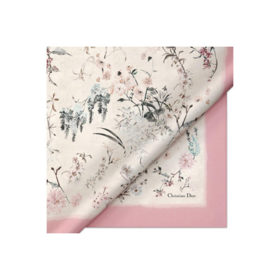 54MIJ090I603C415 - Millefiori 90 Square Scarf - 415 Rose
