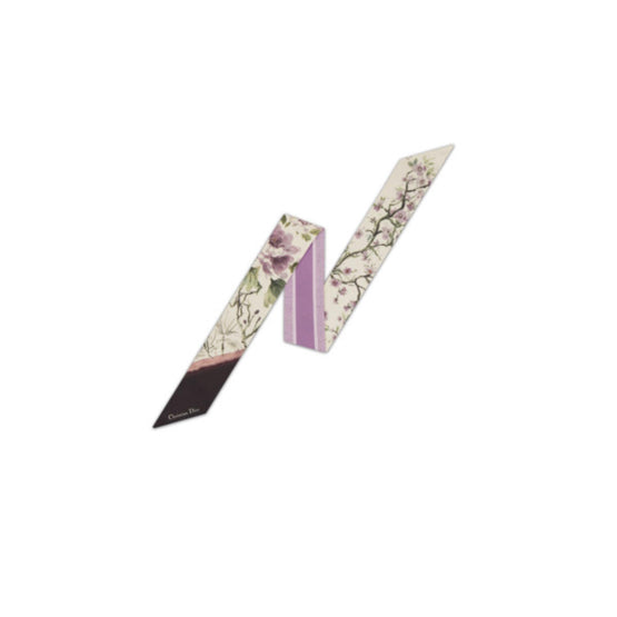 54PEO106I610C466 - Dior Pivoine Mitzah Scarf - 466 Violet
