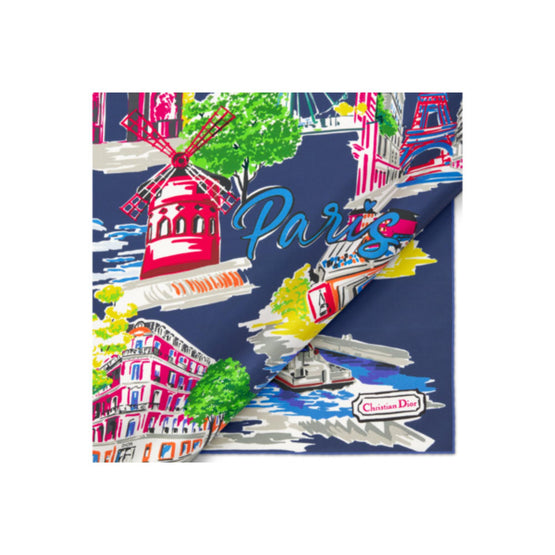 54RIV070IPARC970 - Dior Souvenir 70 Square Scarf - 970 Multicolore