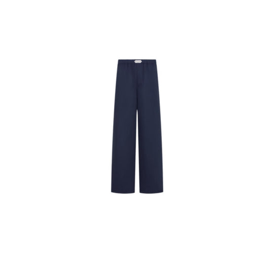 54TC120B2013C540 - Pyjama Pants 26Cm, Elastic Waist, Cd Paris Label On Belt, La - 540 Bleu Marine