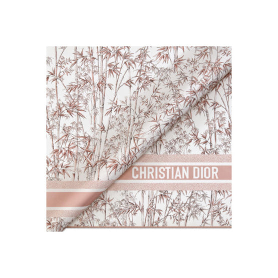 54TJB090I604C410 - Toile De Jouy Natura 90 Square Scarf - 410 Rose