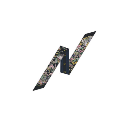55FWC106I603C565 - Dior Astral Flowers Mitzah Scarf - 565 Bleu